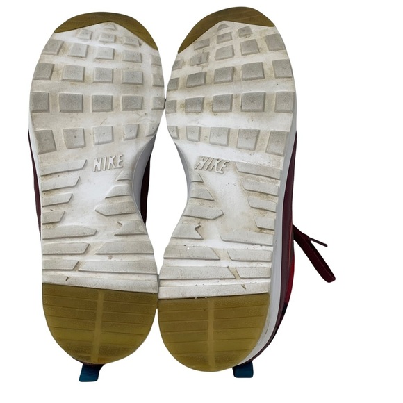 Nike Air Max Thea Print N7 Burgundy Sneakers Size 10 - Picture 8 of 9